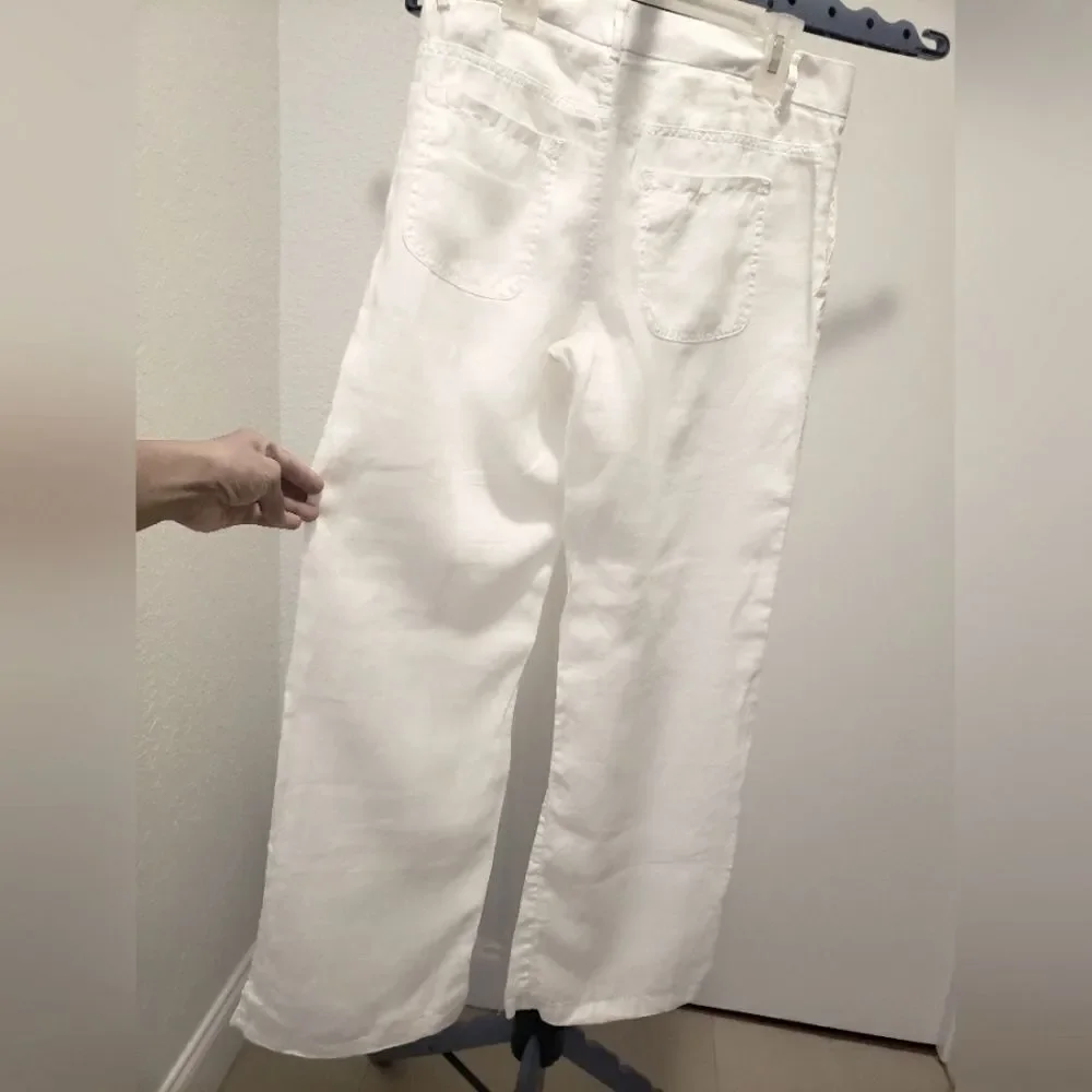 Banana Republic Linen Pants Size OP